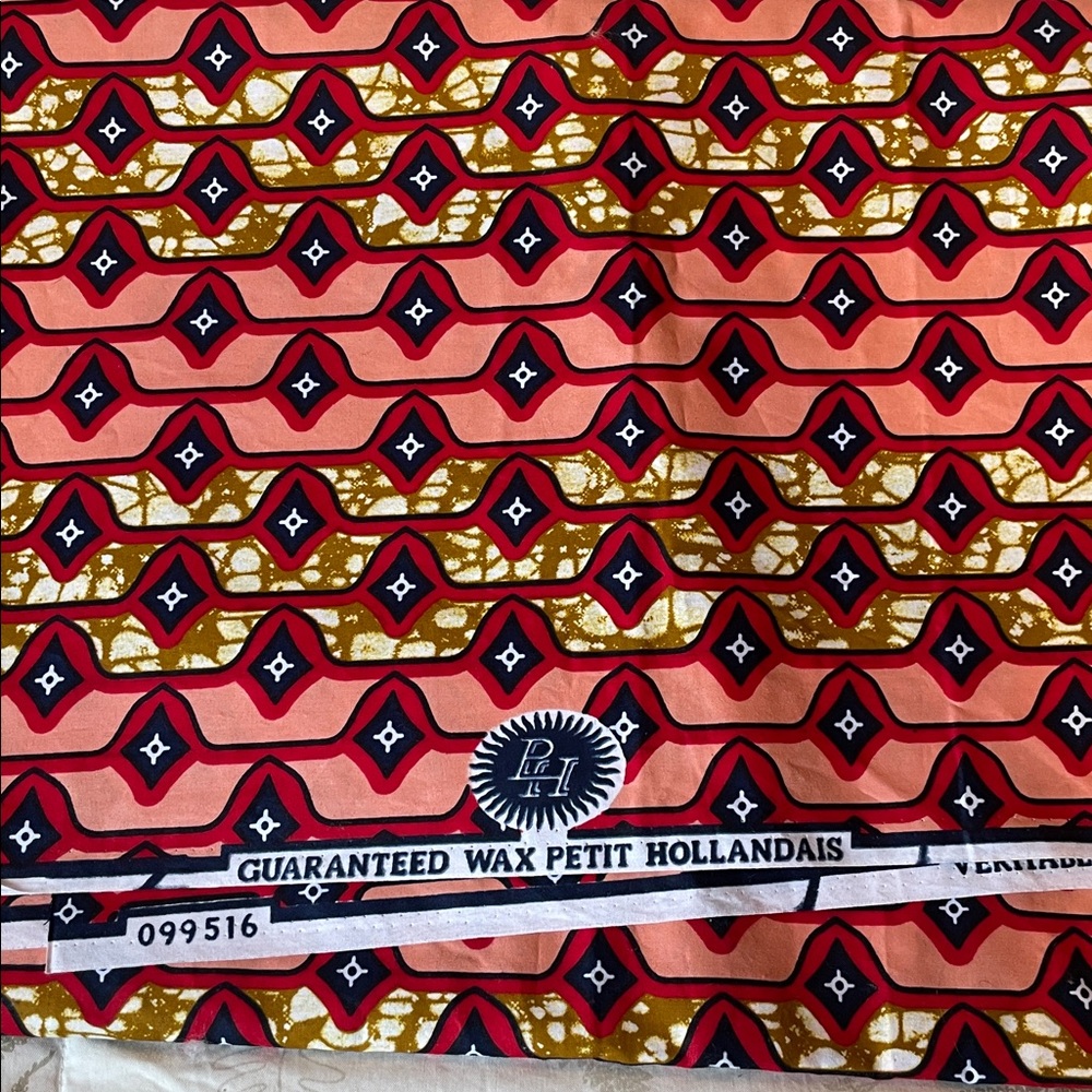 Vintage Fabric Petit Wax Hollandais